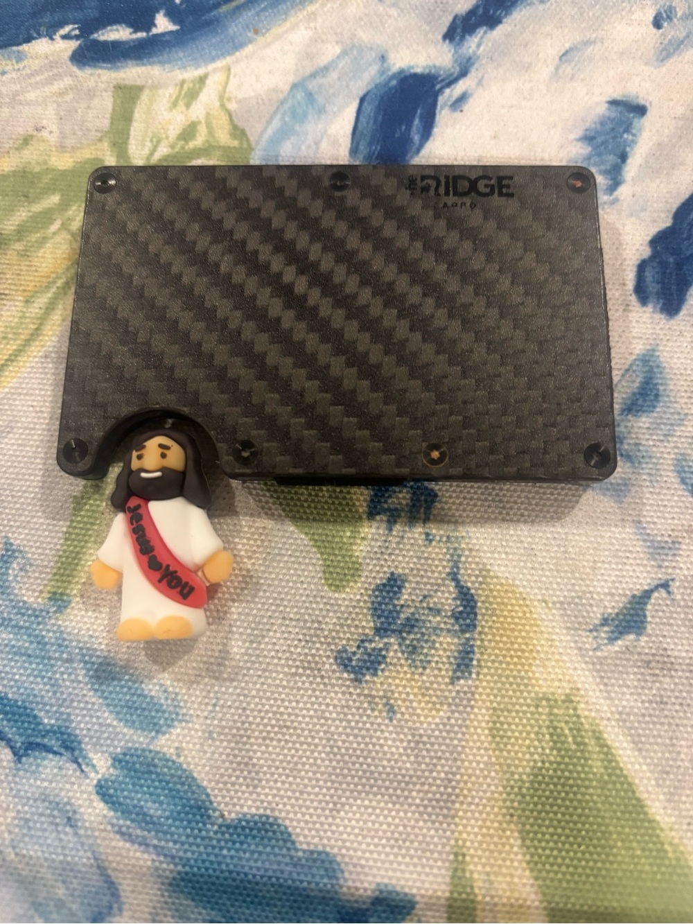 The Ridge Carbon Fiber Slim Wallet - Black - Picture 2 of 3